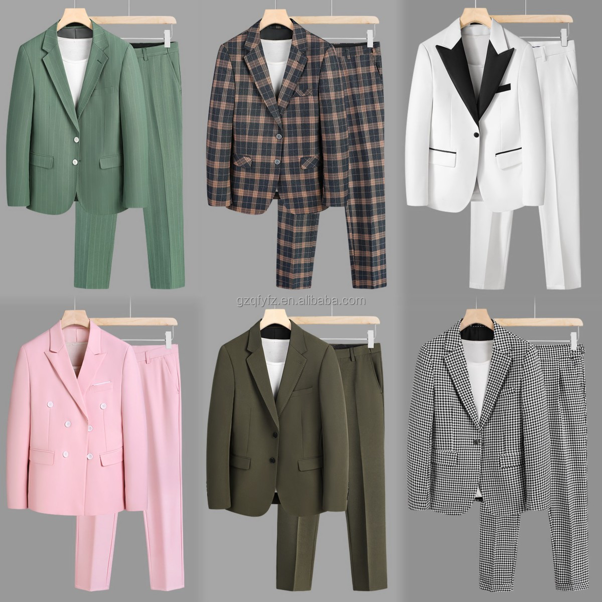 2025High Quality Custom Business Slim Fit 2 Pieces Suits Tuxedos Groomsmen Blazer Vest Dress Pant Wedding Suit for Men