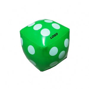 <b>Inflatable</b> PVC Cube 12" Soft for Party <b>Games</b> & Promotional Events Custom Logo Available - Product Image 1