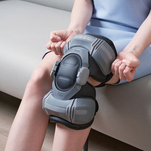 Electric Knee <b>Massager</b> JKAH-1G Grey USB Rechargeable 38.5X23X19CM Simulated <b>Hand</b> Kneading Heat Therapy for Joint Pain Home Use - Product Image 2