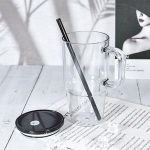 Vaso Personalizado de Plástico PP Ecológico de 20 oz/600 ml, Libre de BPA, para Café y Deportes, con Tapa Colorida - Product Image 6