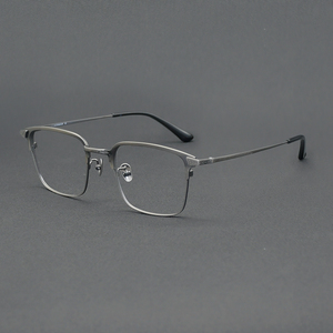 Kính mắt thời trang bán chạy N05 dành cho nam nữ, gọng kính titan nguyên chất, kiểu chữ nhật, gọng kính mắt cận toàn phần - Product Image 2