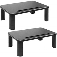 Support de bureau réglable en hauteur pour ordinateur portable, iMac, imprimante, ordinateur portable, moniteur, table/bureau