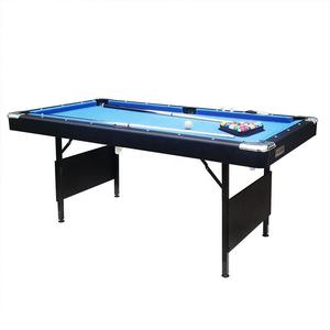 Table de <span class=keywords><strong>billard</strong></span> <span class=keywords><strong>pliable</strong></span> de 6 pieds, prix de gros, pour économiser de l'espace, utilisé dans le Bar de Club et la famille - Product Image 1