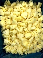 Nouvelle saison fruits congelés ananas frais ananas congelé pour l'exportation