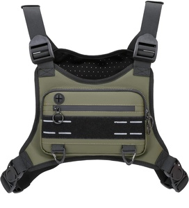 Muestra Gratuita, Bolsa Deportiva de Pecho para Hombre, Resistente al Agua, Ligera, Riñonera Delantera - Product Image 1