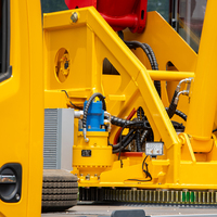 Kleiner Kranwagen 5 Tonnen BOB-LIFT BLSQ5 Hydraulikkran für LKW Mini-LKW-Kran mit Teleskopausleger