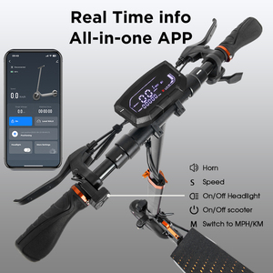 Scooter électrique dernière génération, structure améliorée, fonctionnalités intelligentes, vente en vogue sur le marché international. - Product Image 3