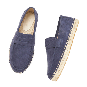 Mocassini Casual da Uomo di Alta Qualità, <span class=keywords><strong>Scarpe</strong></span> da Passeggio in Camoscio, Espadrillas Slip-On Fatte a Mano, <span class=keywords><strong>Scarpe</strong></span> in Juta con Lacci, Mules - Product Image 2