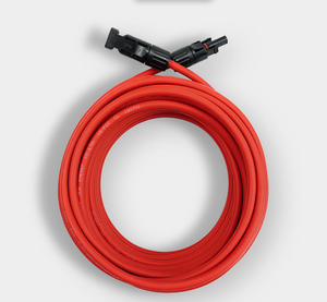 Câble Solaire Photovoltaïque CQC Approuvé 1000V 12AWG 2.5mm² 4mm² XLPE Conducteur Cuivre 1m pour Extension de Fil Solaire Connecteur PV pour Alimentation - Product Image 3