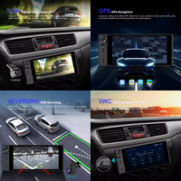 Autoradio Android Podofo 1Din avec écran Incell de 6 pouces, 4+64 Go, Carplay/Android Auto, GPS/WIFI/FM/USB/BT/EQ/USB Type-C, support technique