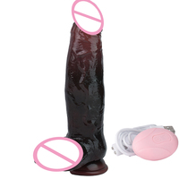 Vibromasseur Rétractable Réaliste en Silicone pour Femmes, Jouet Nouveauté Adulte à Succès pour 18 ans et plus, Idéal pour le Dropshipping