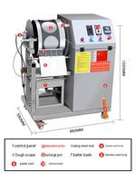 Machine à crêpes et gaufres électrique antiadhésive pour restaurants commerciaux, haute efficacité