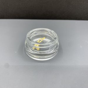 Mini pot en verre de 5 ml avec couvercle en plastique et loupe pour l'emballage de cosmétiques de soin personnel (huile pour le visage, crème, poudre libre) - Product Image 5