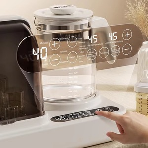 Calentador de <span class=keywords><strong>Biberones</strong></span> Multifuncional de Gran Capacidad (1.3L) y 800W, 220V, con Esterilizador y Hervidor Eléctrico para <span class=keywords><strong>Agua</strong></span> Caliente, Diseño Más Reciente - Product Image 4