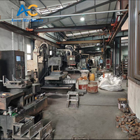 Machine de soufflage semi-automatique pour bouteilles PET de marque SMC, prix bas, état neuf, incluant PLC, pompe, moteur et roulement pour la fabrication de bouteilles PP