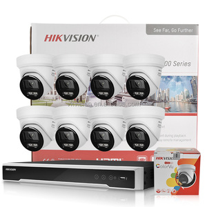 Hik 8CH 16CH PoE acusense ánh sáng kép IP Hệ thống <span class=keywords><strong>Camera</strong></span> NVR đầy đủ màu sắc ban đêm tầm nhìn Dome 4k 4MP 8MP an ninh máy ảnh CMOS cảm biến - Product Image 3