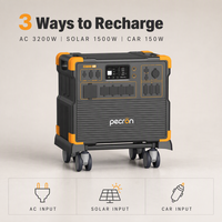 Générateur solaire portable 4200W 3840Wh avec batterie LiFePO4 pour camping-car et voyages routiers, charge rapide en 1,5 heure, vente en gros