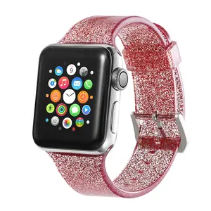 Apple Watch Band用ストラップ40mm44mmiwatchバンド用パルセイラコレア38mm42mmシリコンブレスレットAppleWatchシリーズ54 3 2