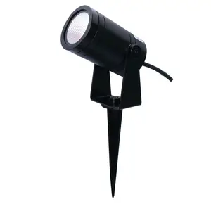 黑色 IP67 铝花园钉 220V led 射灯