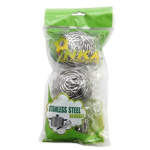 18G 6PC 410 ISO BSCI Tùy Chỉnh Chất Lượng Cao Mới Phụ Kiện Nhà Bếp Thép Không Gỉ lau dọn - Product Image 4