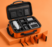 Étui rigide antichoc pour équipement de drone EVA avec insert en mousse réglable et séparateur amovible OEM ODM
