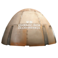 ASME Stainless Steel 1000mm Hemispherical Head Tank End, Dished End Cap for Boiler Pressure Vessel Bottom