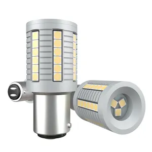 Màu Vàng Không Phân Cực 45smd 40smd 3030 Không Có Đèn Flash Siêu Tốc Màu Hổ Phách Canbus Tích Hợp Màu Trắng 10 Gói Bóng Đèn <span class=keywords><strong>Led</strong></span> 1157 Màu Đỏ Với Điện Trở - Product Image 1