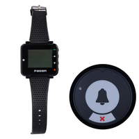 GP2015W  PLL 138-930Mhz FLEX 24 Caracteres Resistente al Agua  Buscapersonas de Reloj POCSAG