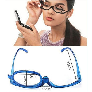Vente en gros, mode femmes loupes rotatif pliant maquillage lunettes maquillage lunettes de lecture + 1.0 ~ + 4.0 - Product Image 2
