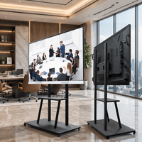 Tableau blanc interactif numérique intelligent à double système pour l'éducation et les entreprises, idéal pour les réunions d'entreprise