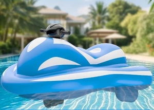 Conception gonflable de <span class=keywords><strong>bateau</strong></span> de jeu d'eau électrique pour enfants pour le plaisir de l'eau en plein air Jouet d'eau motorisé adapté aux enfants avec un contrôle facile - Product Image 2