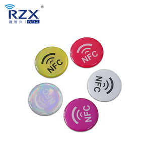 Customized Size Logo Printing Sticker Digital <strong>NFC</strong> Business Card 13.56MHz <strong>NFC</strong> 213 RFID <strong>NFC</strong> Tag - Product Image 6