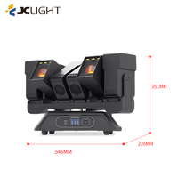 Stage Night Bar 6*60w LED-Strahl Zoom Moving Head Light mit Zusatz licht 6PCS 60W RGBW Moving Beam Light