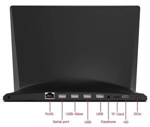 L hình dạng 15.6inch tất cả trong một màn hình cảm ứng di động POS Máy tính bảng hệ thống Android thu ngân máy Máy Quét Mã Vạch NFC đọc nhà hàng - Product Image 5