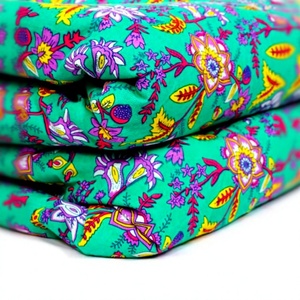 Tissu en coton 100% fait main, léger, de haute qualité, magnifique. Achetez du tissu imprimé en bloc en coton à prix de gros. - Product Image 1