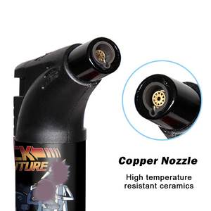 Techno, venta al por mayor, gran oferta, logotipos personalizados, Gas, envío rápido, Encendedor, recargable, barato, encendedor inclinado para exteriores - Product Image 3