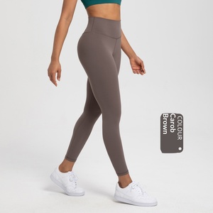 Pantalones de yoga sólidos Athena Lulu <span class=keywords><strong>GELI</strong></span> para mujer, de nailon 66, sensación ligera, cintura alta, secado rápido, longitud completa, efecto moldeador, deportivos - Product Image 6