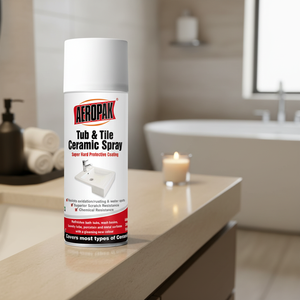 Aeropak 400ml Waterproofing <strong>Tub</strong> &amp; Tile Ceramic Spray <strong>Paint</strong> for Color Modification and Renovation of Bathtub and Sink - Product Image 1