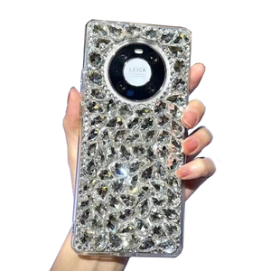 Étui de luxe en diamant fait main pour <span class=keywords><strong>Huawei</strong></span> <span class=keywords><strong>Honor</strong></span> 8 8s 8x9 9s <span class=keywords><strong>9x</strong></span> 9a 10 20 30 30s 50 50se 60 70 <span class=keywords><strong>Lite</strong></span> Pro X10 V10 V40 V40 Play Case - Product Image 1