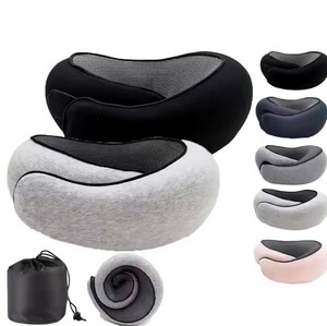 Almohada de Viaje en Forma de U Personalizable, Relleno de Espuma Viscoelástica de Rebote Lento, Transpirable y Suave, Soporte para el Cuello - Product Image 5