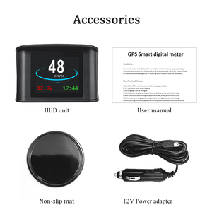 Phổ chuyến đi máy tính HUD T600 OBD2 tốc độ giới hạn với màn hình LED Head up hiển thị cho xe - Product Image 6