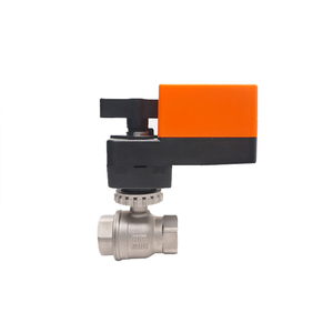 Vannes à boisseau sphérique motorisées Winvall 11/4'', 11/2'', 2'' FCU 2 voies en acier inoxydable SS304 0-10V pour le contrôle du débit d'eau WVA4-310+WSBV2... Ss Ba - Product Image 1