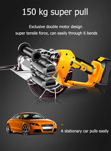 Electrician 21V Brushless Lithium <b>Battery</b> Threading Machine Rechargeable <b>Cable</b> Pulling Machine Pipeline Electric <b>Cable</b> Puller - Product Image 6