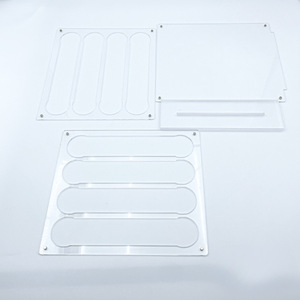 Acrylic <b>Coffee</b> <b>Pod</b> <b>Storage</b> Rack Transparent Shelf 24x7x28 Cm For Capsule Organizing Display - Product Image 1
