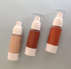 Vegan Cream Makeup Waterproof And Matte Make Up Full Coverage Makeup Foundation Private Label Bottle Liquid Makeup Foundation