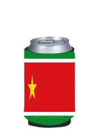 Manchon isolant réutilisable en néoprène avec drapeau du Ghana, idéal pour canettes de bière ou de cola glacé, pour boissons froides
