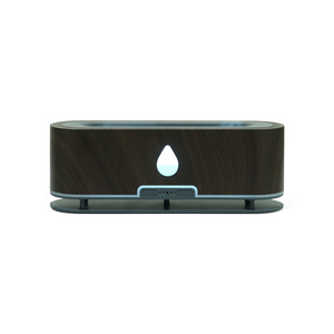 Diffuseur d'arômes et humidificateur 0,5L, grain de bois foncé, avec télécommande lumineuse, pour usage domestique et commercial - Product Image 1