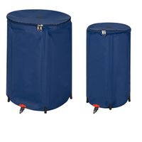 Collecte d'eau de pluie Heavy Duty 200L 250L 380L PVC collecteur d'eau stockage baril de pluie réservoir d'eau