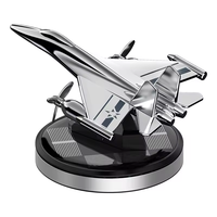 Purificateur d'Air Solaire Rotatif en Alliage d'Aluminium de Luxe pour Voiture et Avion, Diffuseur de Parfum d'Aromathérapie