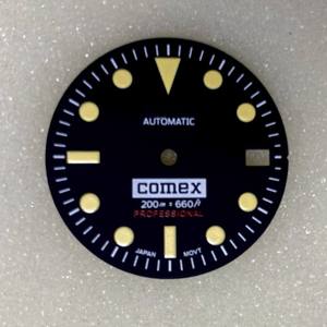 Reloj de segunda mano: Esfera sin bisel de 28,5 mm, piezas de reloj con superficie NH36 modificada con luminiscencia azul-verde C3, nuevos accesorios NH35 - Product Image 5